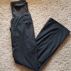 Black maternity dress pants size small